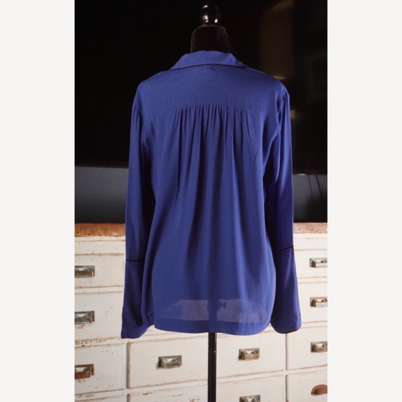 Anthropologie Porridge Rochelle Buttondown Blouse XS - Picture 5 of 8